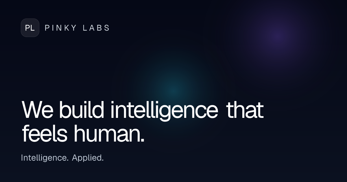 Pinky Labs | Intelligence. Applied.